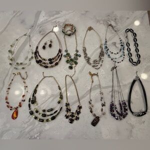 Necklaces,  LOT of 12